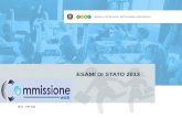 ESAMI DI STATO 2013. Esami di Stato – Commissione web Sintesi del processo Il processo relativo allesame di Stato si articola prima in ambiente SIDI –