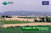 Progetto life Petrignano Env 00 IT0019. con il finanziamento dellUnione Europea e della Regione dellUmbria.