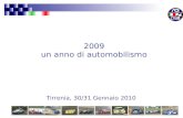 Tirrenia, 30/31 Gennaio 2010 2009 un anno di automobilismo.