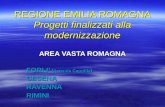 REGIONE EMILIA ROMAGNA Progetti finalizzati alla modernizzazione AREA VASTA ROMAGNA FORLI ( Azienda Capofila ) CESENARAVENNARIMINI.