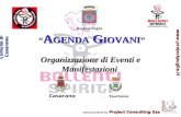 Project Consulting Sas comunicazione by Project Consulting Sas  Comune di Casarano A GENDA G IOVANI Organizzazione di Eventi e Manifestazioni.