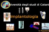 Università degli studi di Catania Implantologia S. Pappalardo.