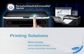 Samsung confidential 1/20 Printing Solutions Mario Levratto Senior Marketing Manager Divisione Information Technology.