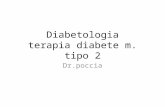Diabetologia terapia diabete m. tipo 2 Dr.poccia.