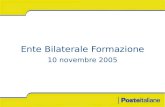 Ente Bilaterale Formazione 10 novembre 2005. DCRUO-SRU-Formazione - 1 - Agenda Sviluppo eLearning Pianificazione dellAddestramento.