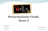 Presentazione Finale Team 2. Gestione Pagamenti Obiettivo Permettere agli utenti di usufruire, in maniera semplice ed efficiente, di un servizio che.