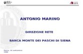 ANTONIO MARINO DIREZIONE RETE BANCA MONTE DEI PASCHI DI SIENA Roma, 16 settembre 2006.