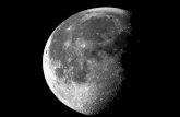 LUNA formata secondo varie ipotesi da crateri mari catene montuose ha aspetti differenti le fasi lunari novilunio primo quarto plenilunio ultimo quarto.