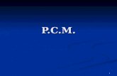 1 P.C.M.. 2 PCM - generalità PCM = Pulse Code Modulation PCM = Pulse Code Modulation Obiettivo: considerare la trasmissione digitale di messaggi analogici.