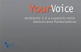 Ambiente 2.0 a supporto della Democrazia Partecipativa.