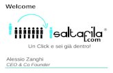 Welcome Un Click e sei già dentro! Alessio Zanghi CEO & Co Founder.
