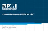 1  Project Management Skills for Life ® Giuseppe Cocozza PMP Napoli Città della Scienza 04 Giugno 2014.