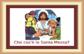 Che cos'è la Santa Messa? La Santa Messa è il sacrificio eucaristico.