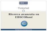 Tutorial Ricerca avanzata su EBSCOhost .