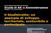 Associazione dei Comuni Virtuosi Scuola di AltRa Amministrazione Malegno, 14 e 15 marzo 2015 Livio Martini Vicesindaco di Corchiano Direttivo Associazione.