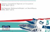 Programma operativo Competitività regionale ed occupazione –CRO Fondo europeo per lo sviluppo regionale –FESR 2007-2013 Autorità di gestione: Ufficio.