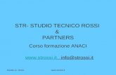 Davide p.i. Rossi STR- STUDIO TECNICO ROSSI & PARTNERS Corso formazione ANACI  info@strossi.it.