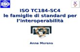 ISO TC184-SC4 le famiglie di standard per l’interoperabilità Anna Moreno.