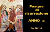 Pasqua di risurrezione di risurrezione ANNO a Gv 20,1-9.