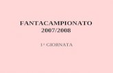 FANTACAMPIONATO 2007/2008 1^ GIORNATA. PILONI – CASSOEULA 1-2.