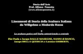 Lineamenti di Storia della Scultura Italiana da Wiligelmo a Medardo Rosso 3 La scultura gotica nell’Italia settentrionale e centrale Pier Paolo e Jacopo.