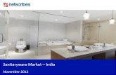 Market Research Report :Sanitaryware market in india 2012
