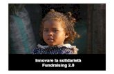 Fundraising 2.0: innovare la solidarietà