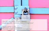 Gender Mainstreaming und New Media Literacy: Zugänge oder Barrieren beim E-Learning?