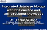 Integrated database biology with well-curated and circulated knowledge