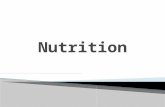 Nutrition presentation