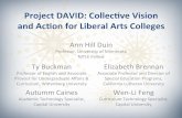 NITLE Shared Academics - Project DAVID: Collective Vision and Action for Liberal Arts Colleges
