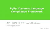 PyPy: Dynamic Language Compilation Framework