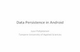 Android Data Persistence