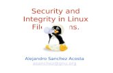 Integrity and Security in Filesystems