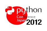PyCon JP 2012 Closing