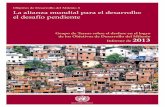 La alianza mundial para el desarrollo: el desafío pendiente (MDG Gap Task Force Report 2013 in Spanish)