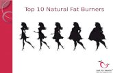 10 natural fat burners