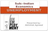 Unemployment, India's greatest problem.