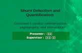 Shunt Detection And Quantification
