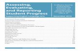Assessing, evaluating and reporting student progress  nov 2110