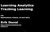 Learning Analytics Tracking Learning