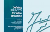 OTT & Multiscreen • Web Seminar • #5 • Defining ROI & TCO for Video Streaming