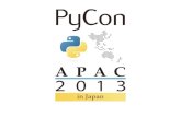 Pycon APAC 2013 closing