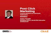 Post Click Marketing: Optimizing Conversions