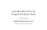 Introduction dans la Programmation Web Course 1