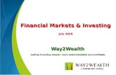 Financial markets & investing jul'10