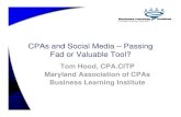 Social Media - Strategy Quickstart for CPAs