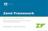 Framework software e Zend Framework
