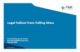 Legal Fallout from Falling Glass