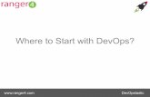 Where to Start with DevOps